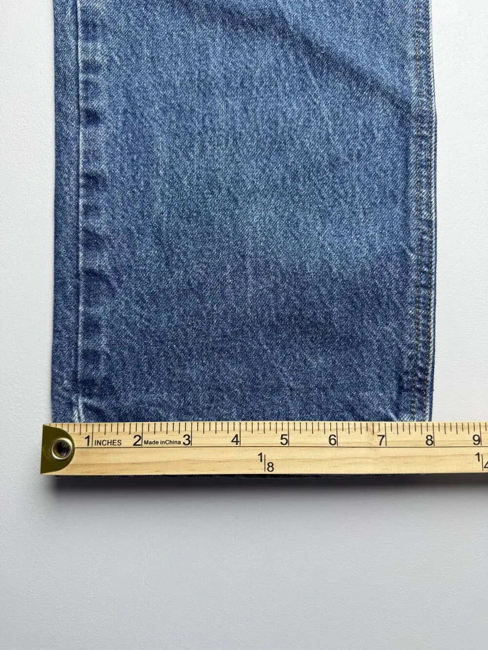 Diamond Cut Jeans Mens 34x32 Blue Med Wash Denim Regular Straight Leg Casual